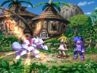 Phantom Brave 4/ Le loup-garou avec une armée de slime