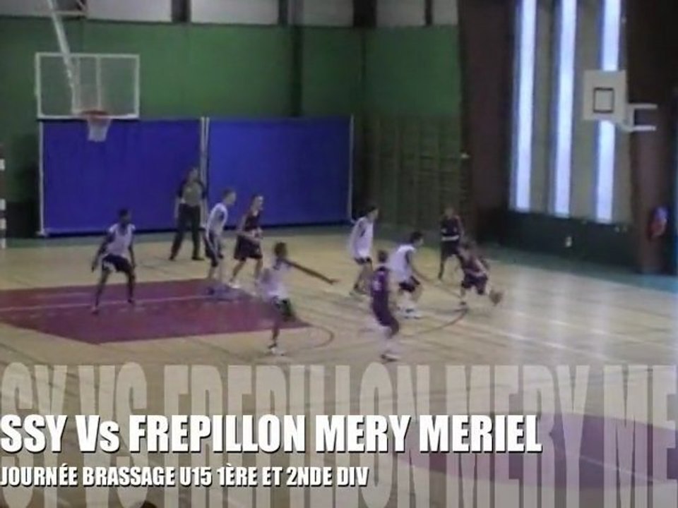 2ÈME JOURNÉE U15 RÉGION PHASE 1 B : BUSSY Vs FREPILLON MERY MERIEL