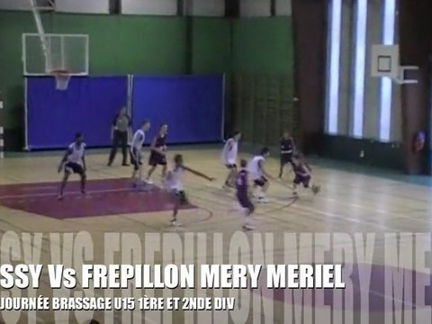 2ÈME JOURNÉE U15 RÉGION PHASE 1 B : BUSSY Vs FREPILLON MERY MERIEL