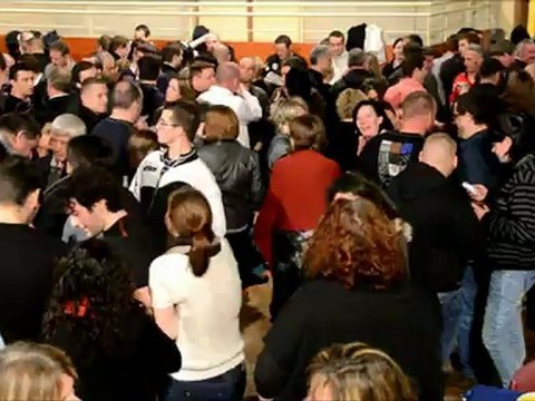 Tartiflette des joueurs. Pont-de-Vaux 1er décembre 2012.