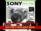 [BEST BUY] Sony NEX-5NK/S 16.1MP Compact Interchangeable Lens Digital Camera in Silver with 18-55mm Lens   Sony E-Mount SEL16F28 16mm f/2.8 Wide-Angle Lens   Sony 16GB SDHC   Sony Case   Lens Filter   Accessory