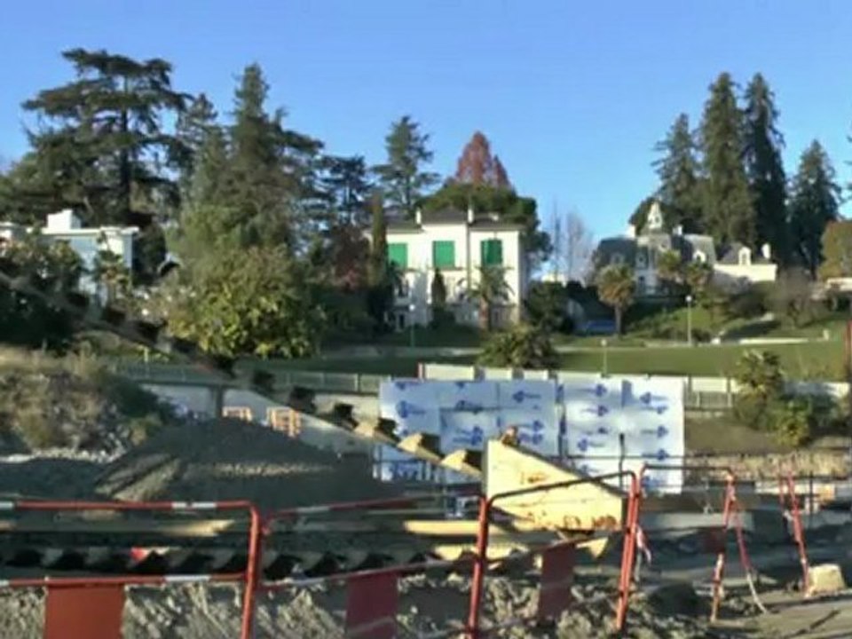 " Les W-D.D. MICHOU NEWS  " J.T. du net - Le Chantier du Stade Nautique les murs s'élèvent - 1er Décembre 2012.