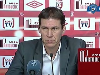 L1 / 2012-13 : Lille 0-0 Bastia : Conf. d'après match de R. Garcia