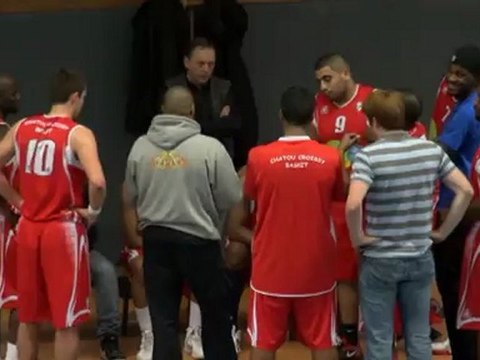 Chatou Croissy Basket 66 : 60 Meaux (séniors) 01/12/2012