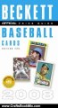 Crafts Book Review: The Official Beckett Price Guide to Baseball Cards 2008, Edition #28 (Beckett Official Price Guide to Baseball Card) by Dr. James Beckett