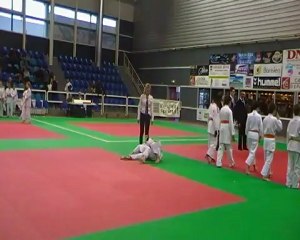 Arthur K. -34kg 1/4 de finale bas Rhin par équipes Benjamins
