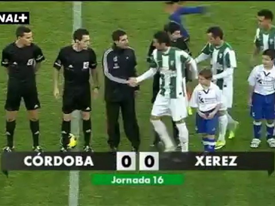 Liga Adelante. Córdoba 0  Xerez 0