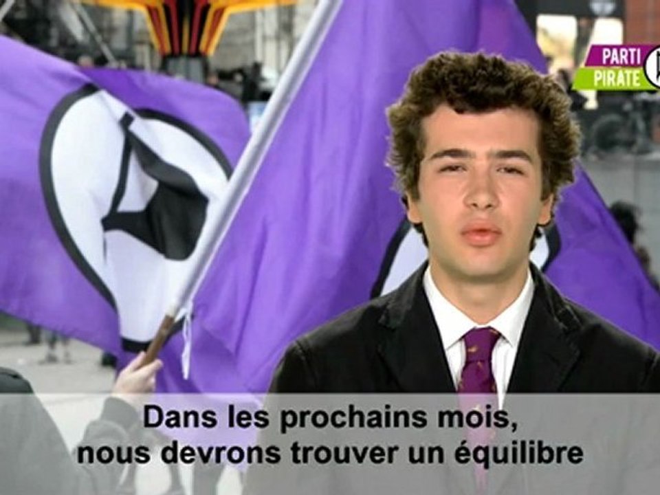 Parti Pirate - clip officiel de campagne des Legislatives 2012 (2eme tour)
