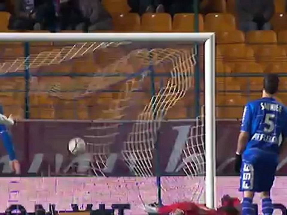 But Julien FERET (81ème) - ESTAC Troyes - Stade Rennais FC (2-3) - saison 2012/2013
