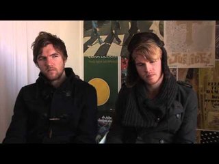 Kodaline interview - Stephen Garrigan and Mark Prendergast (part 1)
