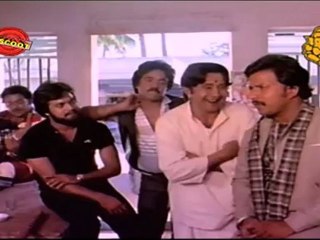 Benki Birugaali (Comedy Scene)   Vishnuvardhan, K.S.Aswath