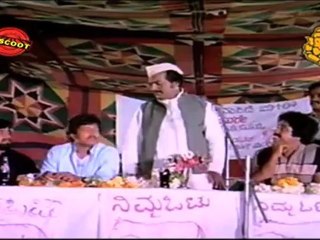 Benki Birugaali (Comedy Scene)   Vishnuvardhan, Shankar Nag