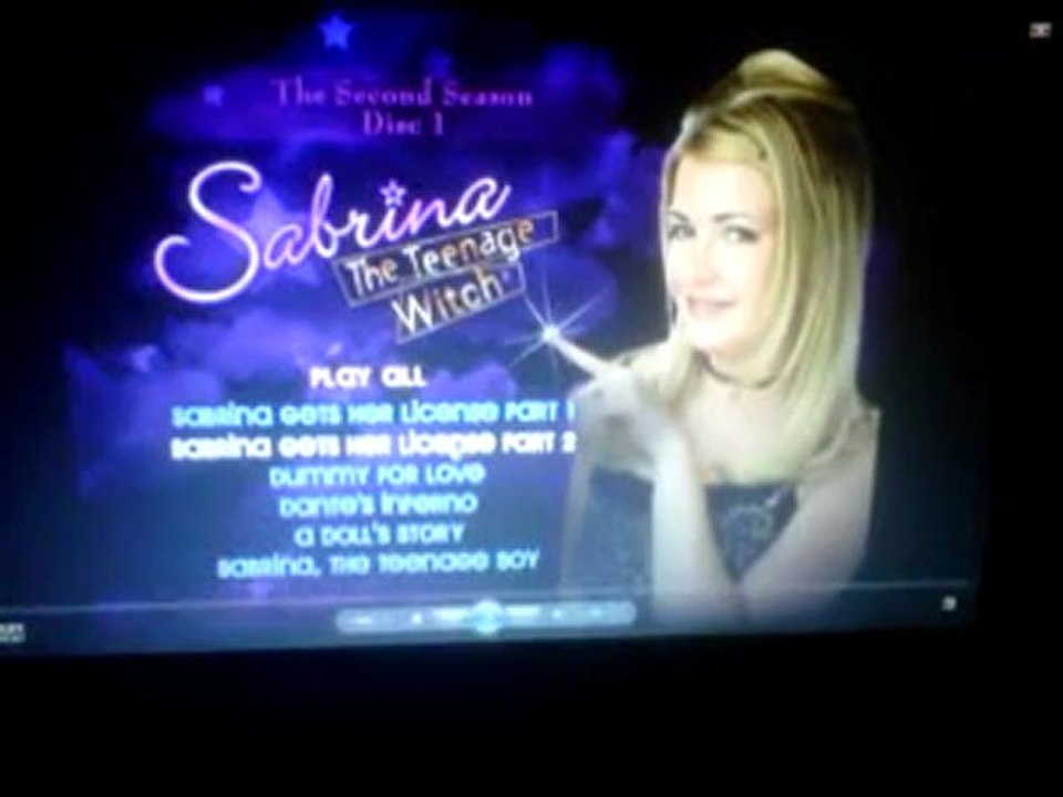 opening Sabrina The Teenage Witch Season 2 DVD