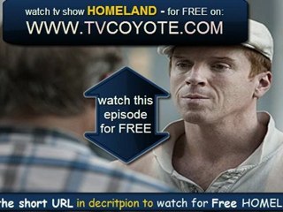 Homeland season 2 Episode 9 - Two Hats