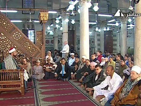 تلاوة الشيخ محمد بسيونى من التليفزيون المصرى الجمعة 30-11-2012