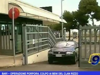 Bari | Operazione porpora, colpo ai beni del clan Rizzo
