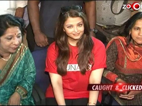 Aishwarya Rai Bachchan supports a social cause