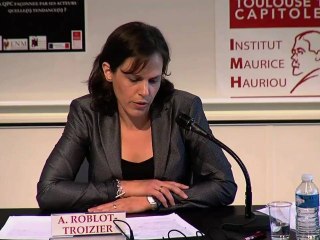 "Les cours suprêmes et l’interprétation de la loi", Agnès Roblot-Troizier, Professeur à l’Université d’Evry-Val-d’Essonne