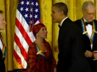 Celebrities recognised by Obama in Kennedy Center Honours