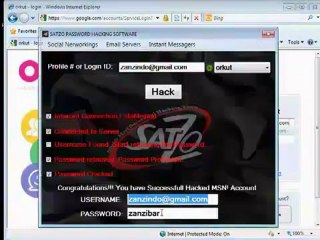 Latest Orkut Password Hacking Software 2013 (Working 100%)