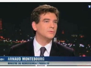 Montebourg près de la démission en moins de 3 minutes