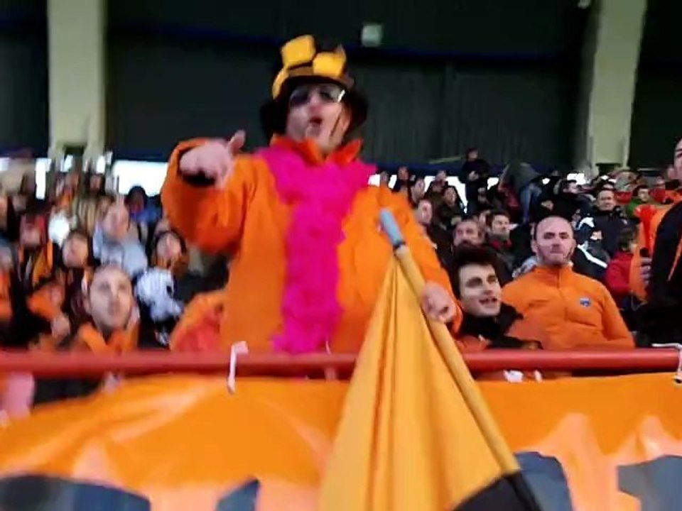 Les Tigres Cathares en tribunes biterroise