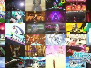 Hatsune Miku Project Diva F - PS3 trailer