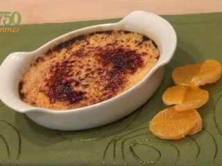 Crème brûlée à la mandarine - 750 Grammes
