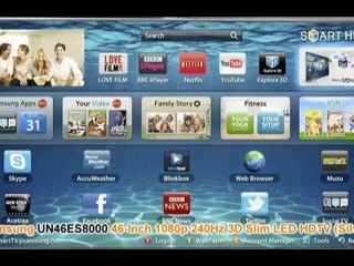 Samsung UN46ES8000 46-Inch 1080p 240Hz 3D Slim LED HDTV