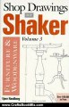 Crafts Book Review: Shop Drawings of Shaker Furniture & Woodenware, Volume 3 (Vol.3) by Ejner Handberg