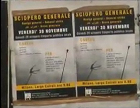 Sciopero Generale Cub Corteo 30 novembre 012 Milano