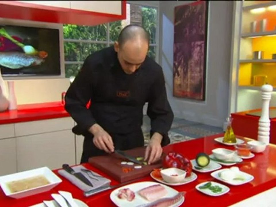 Tiradito de peix blanc