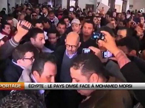 Egypte: Le pays divisé face à Mohamed Morsi