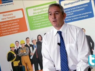 Laurent Mauroy, directeur de la Maison de l'Emploi et de la Formation du Saint-Quentinois