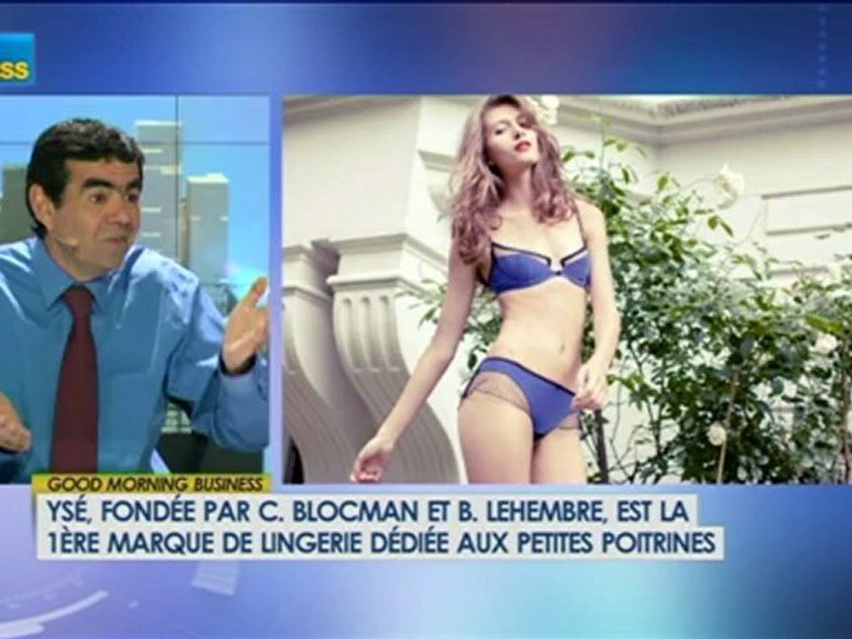 03/12 BFM : Good Morning Business - Bérangère Lehembre (Ysé Lingerie) et Thibault Lanxade (Aqoba)