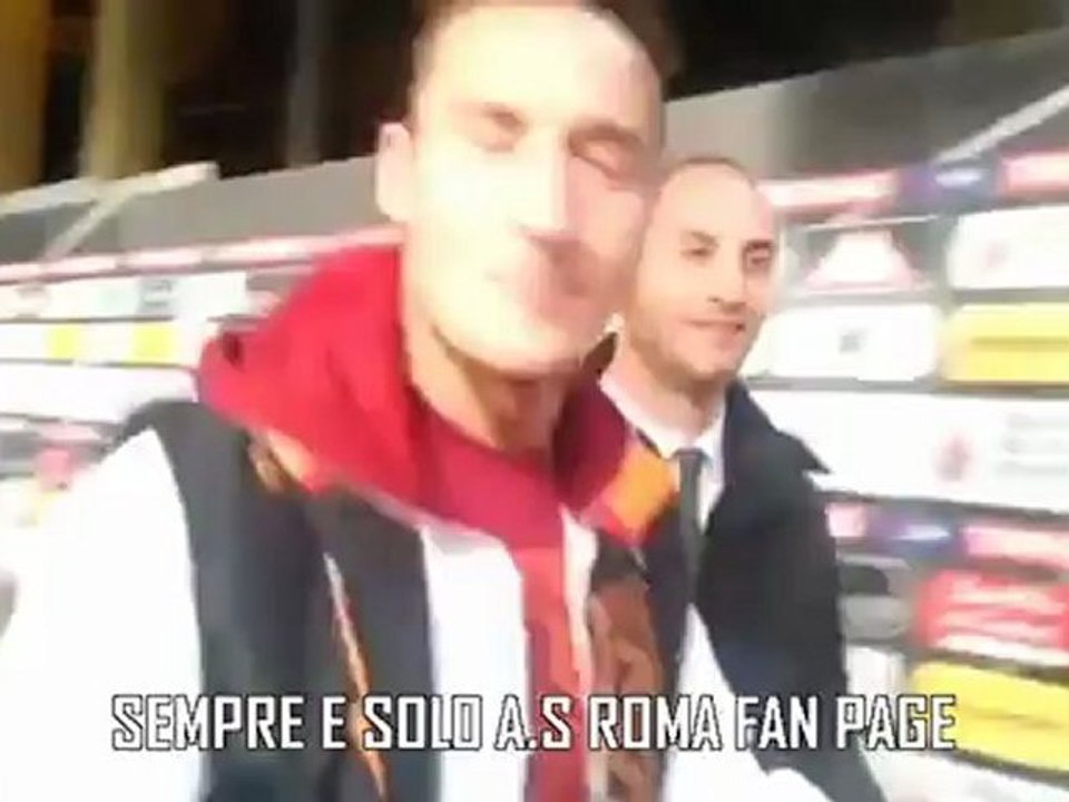 Zona Mista, Totti a Florenzi: "Non dì ca**ate eh!"