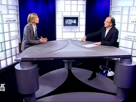 Marielle de Sarnez, invitée du Talk Orange-Le Figaro - 031212