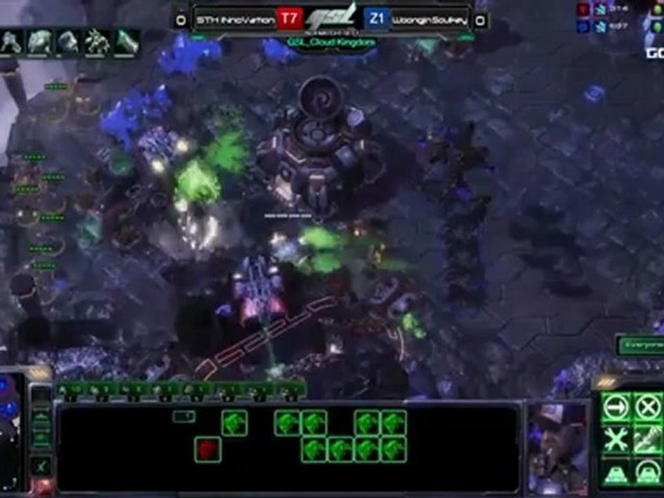 2012 GSL S5 CodeS_RO8 STX_INnoVation[T] VS Woongjin_Soulkey[Z] Set1