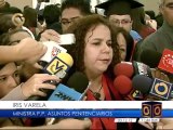 Ministra Varela exhortó a exdirectora del Inof a pedir una investigación por denuncias de Afiuni