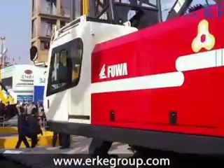 ERKE Dış Ticaret ltd., Fuwa FWX-85 Crawler Crane - Bauma China 2012
