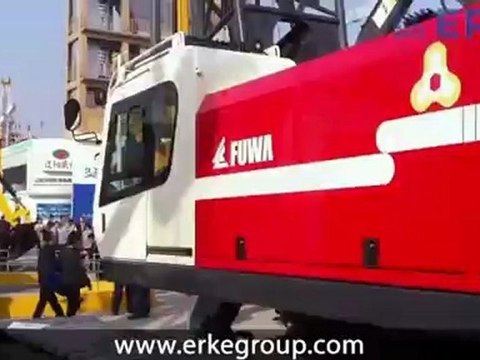 ERKE Dış Ticaret ltd., Fuwa FWX-85 Crawler Crane - Bauma China 2012