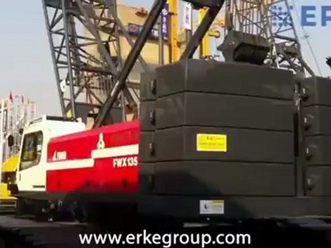 ERKE Dış Ticaret ltd., Fuwa FWX-135 Crawler Crane - Bauma China 2012