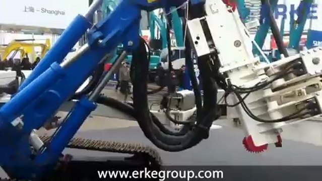 ERKE Dış Ticaret ltd., Soilmec SM-14 Mini Piling Rig - Bauma China 2012