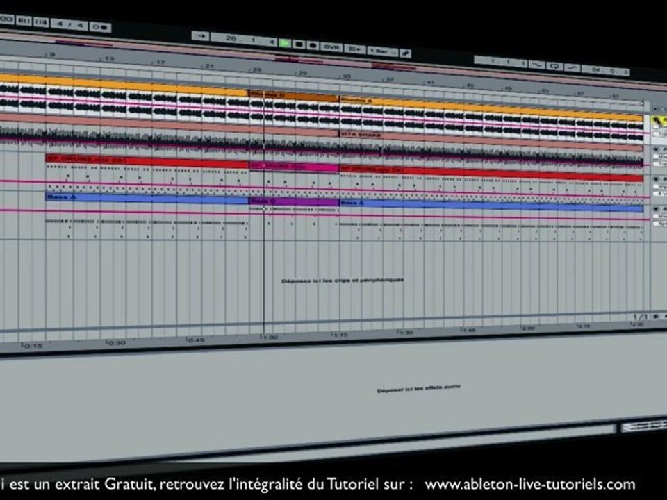ABLETON LIVE TUTORIELS : Bien débuter avec Ableton Live 8