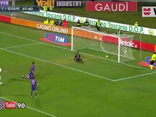 SampTube90 - Gran gol di Nenad Krsticic in Fiorentina - Sampdoria 2-2 - HD