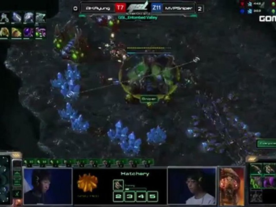 2012 GSL S5 CodeS RO4 AX_Ryung[T] VS MVP_Sniper[Z] Set3
