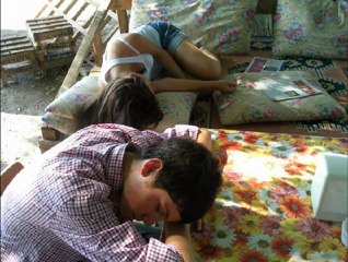 Cute Uruguayan Beach Party Girls