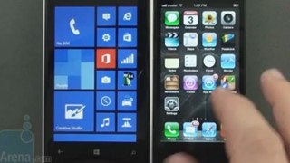 Nokia Lumia 920 vs Apple iPhone 5 courtesy phonearena