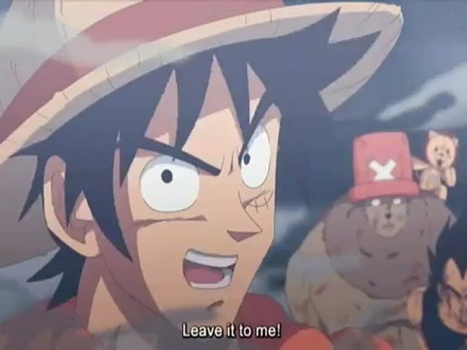 Goku and Luffy Fusion by Ladygt93