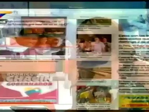(Vídeo) Toda Venezuela del Día Lunes 03 de diciembre, 2012 (1/8)